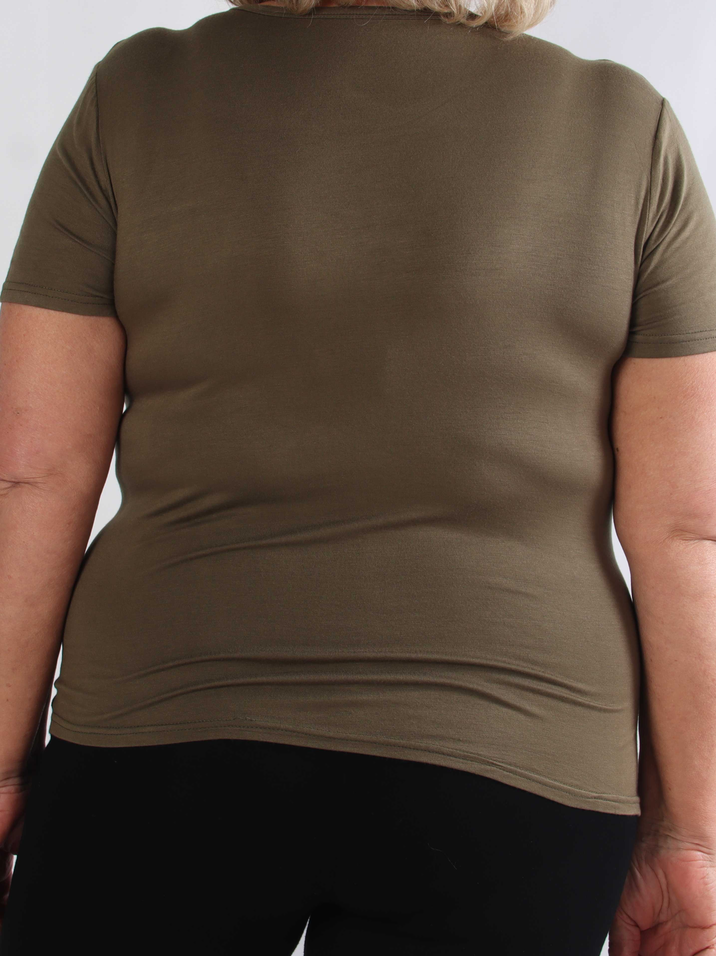 Jenny - Basis t-shirt i blød viskose